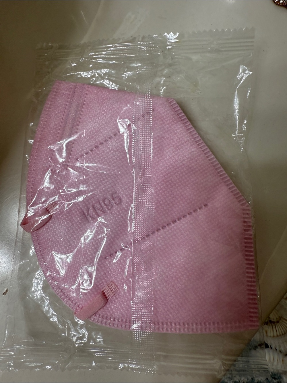 KN95 Face Mask, Breathable Protection Mask Pink Brand New KN 95